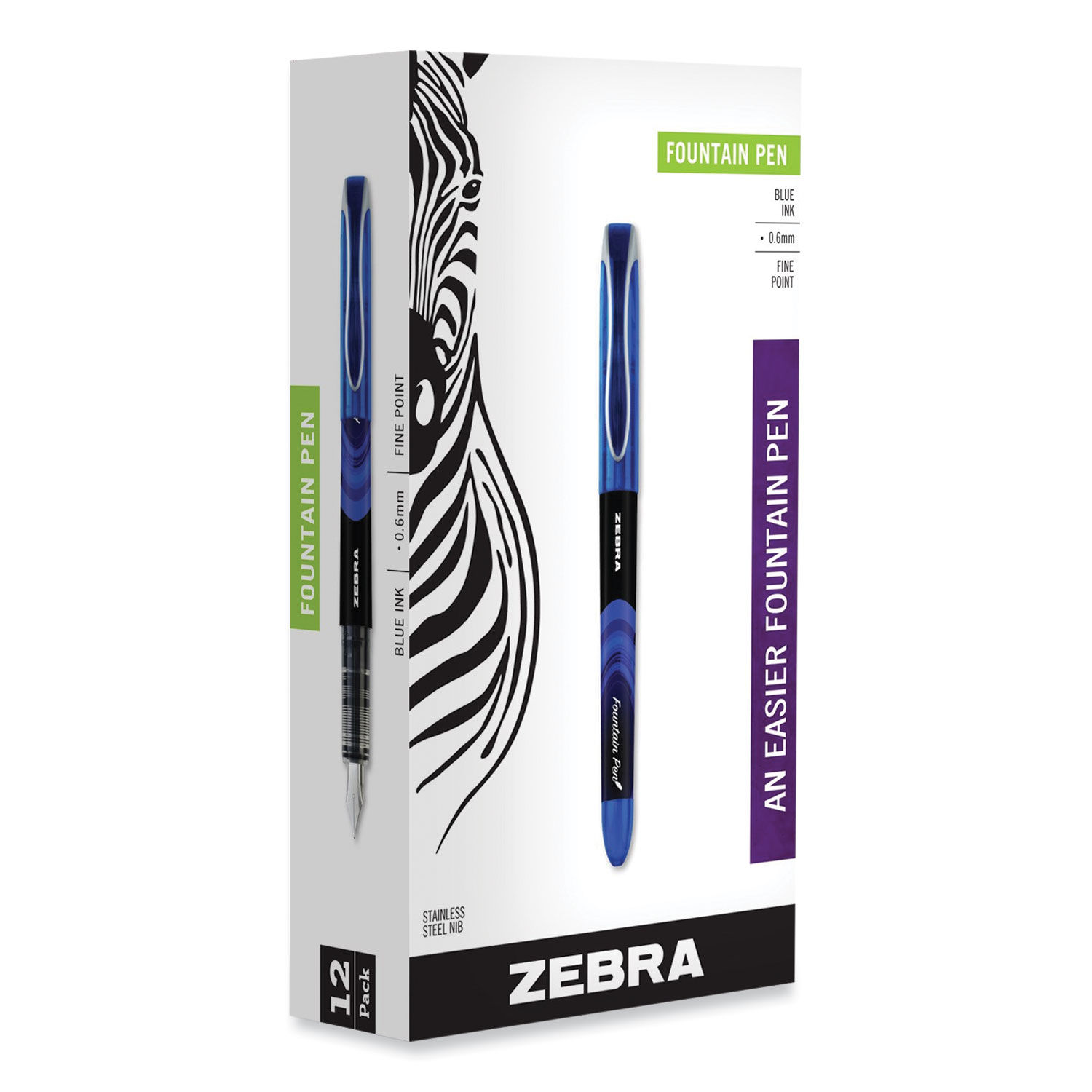 Fountain Pen by Zebraandreg; ZEB48320