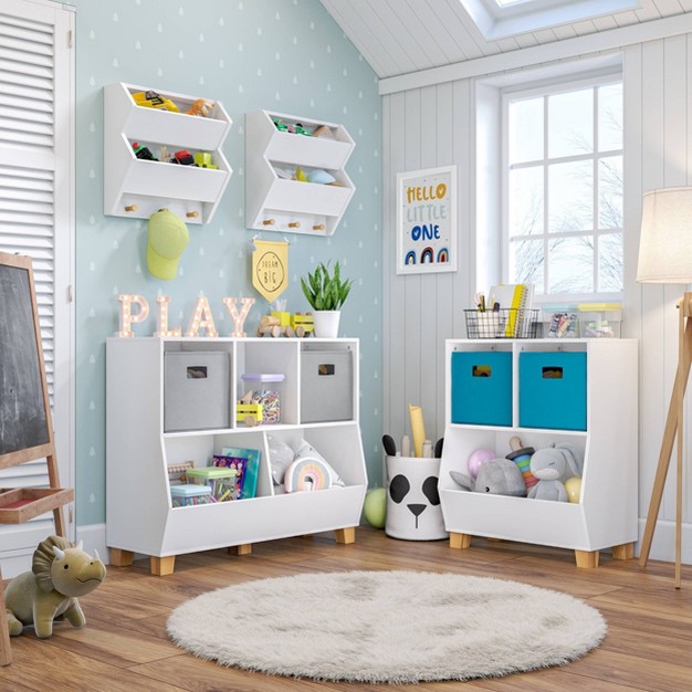 Kids x27 Catch All Cubby Toy Organizer Riverridge Home