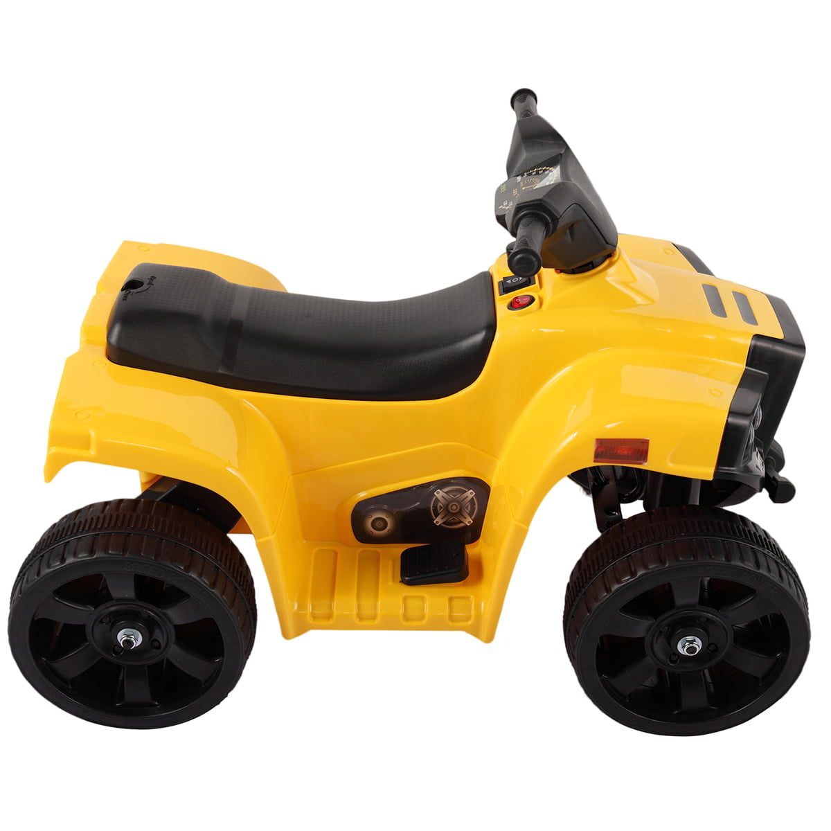 Walmeck Electric ATV Quad Ride On Car - Yellow