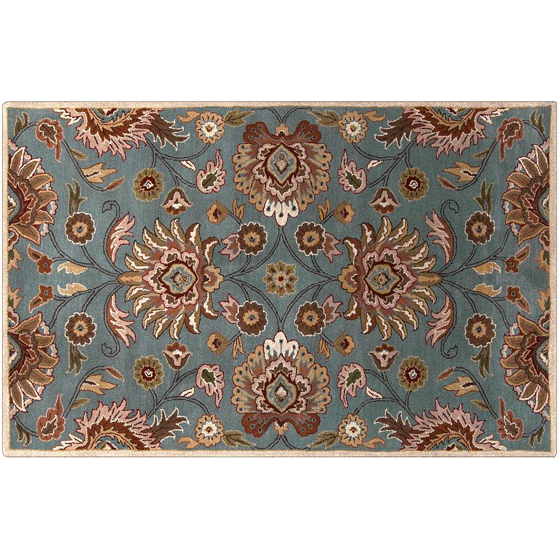 Artisan Weaver Sarpy Floral Wool Rug