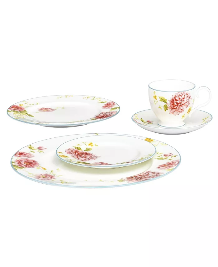 Noritake Peony Pageant 5 Piece Place Setting