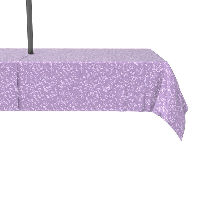 Water Repellent， Outdoor， 100% Polyester， 60x120， Purple Vines