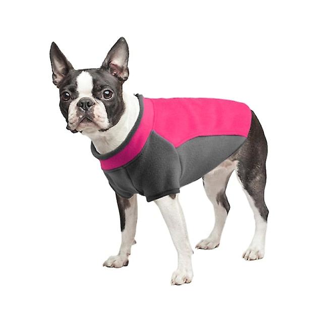 Soft fleece warm dog jacket