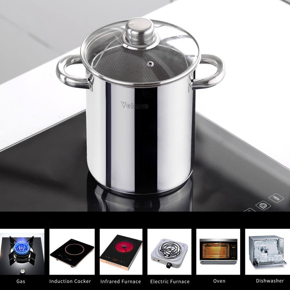 Velaze Motti Stainless Steel Asparagus Multi-Pot VLZ-GF-A02