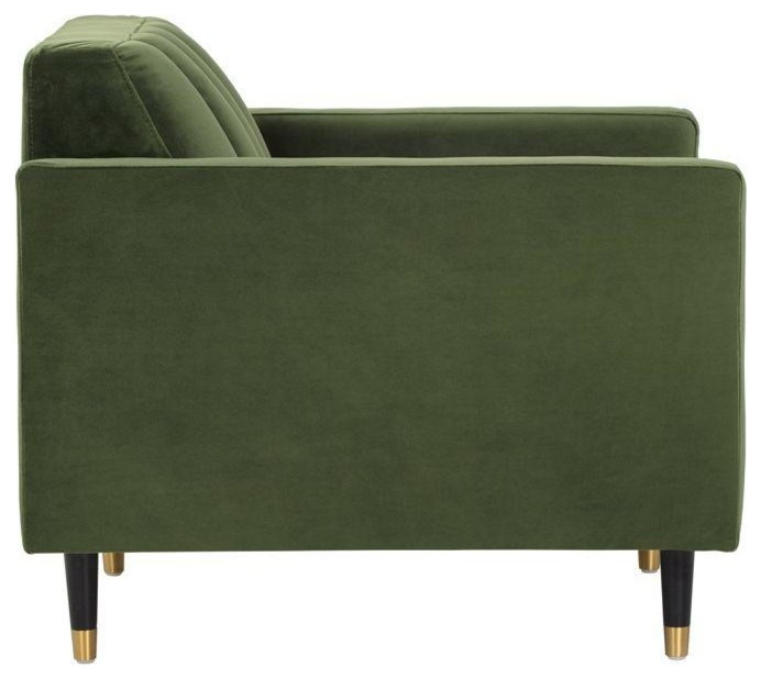 Cruz Armchair   Moss Green   Midcentury   Armchairs And Accent Chairs   by Virgil Stanis Design  Houzz