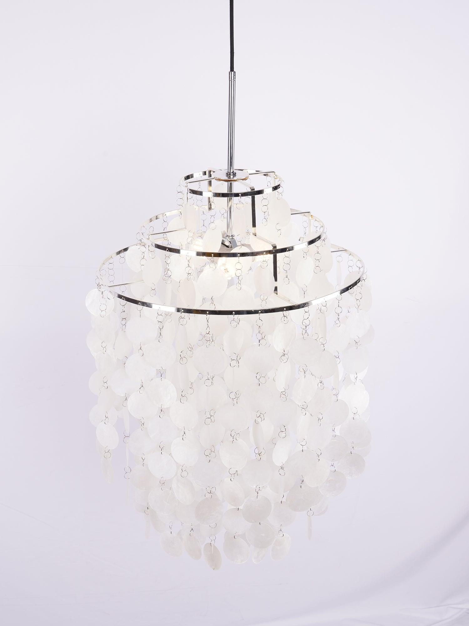 Round Shell Chandelier