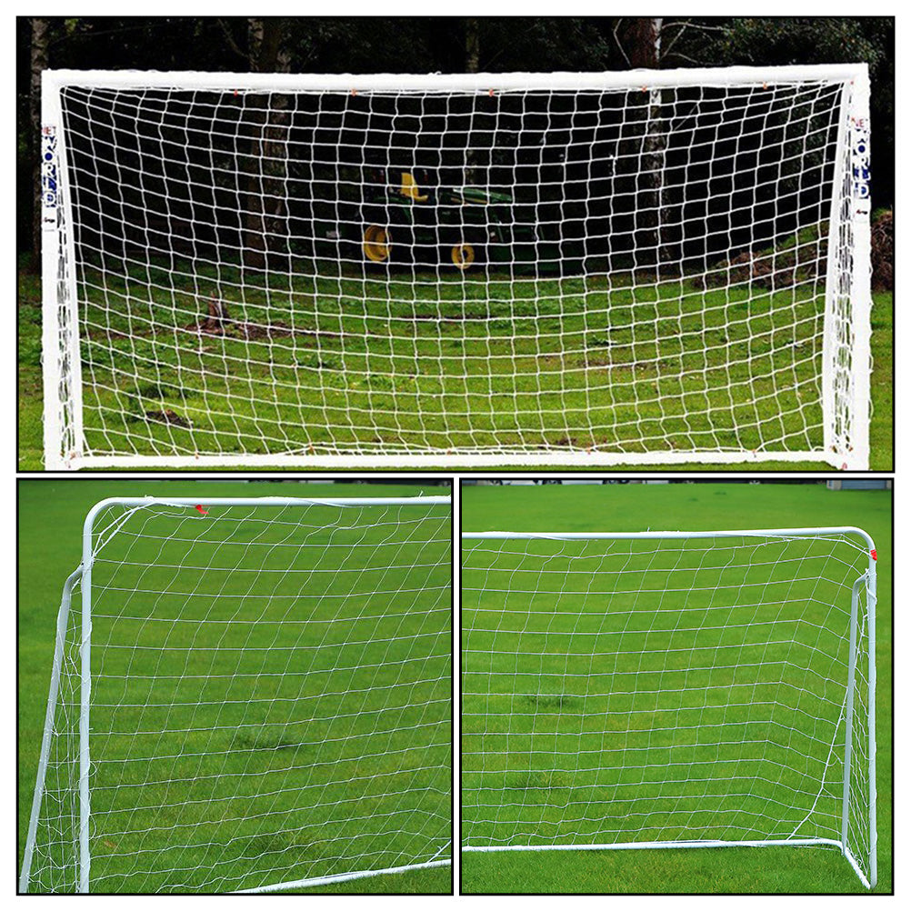 NUOLUX 1pc Football Net Children' Goal Net Football Goal Net Soccer Goal Net (White)