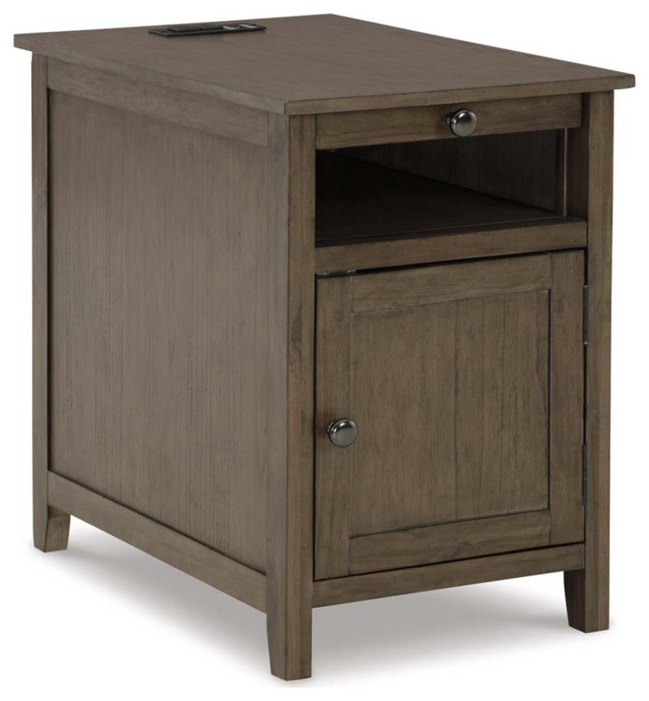 Treytown Chairside End Table   Transitional   Side Tables And End Tables   by Ashley Furniture Industries  Houzz