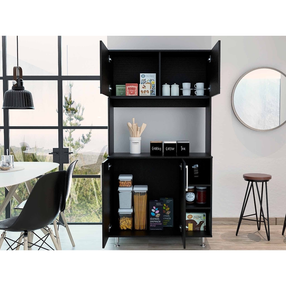 Sedona Black Kitchen Cabinet