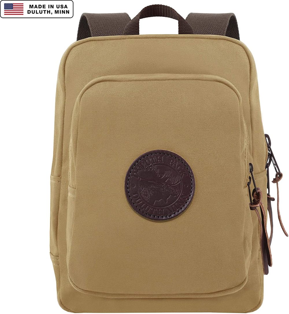 9 Liter Capacity Khaki Small Standard Backpack