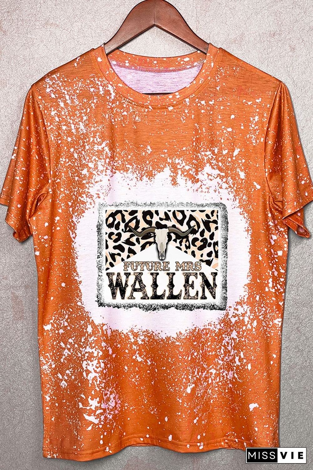 Retro Wallen Bull Skull Graphic Tee