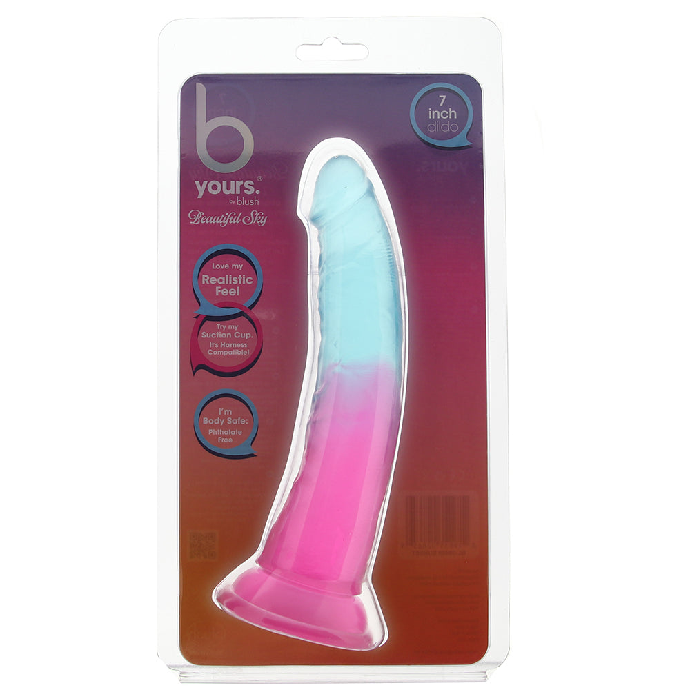 B Yours Beautiful Sky 7 Inch Dildo