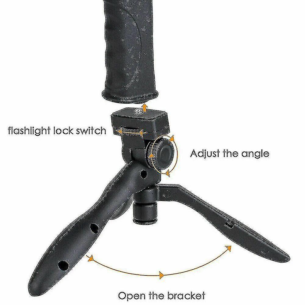 Miman Led Hand Held Spotlight Usb Rechargeable Camping Hunting Flashlight