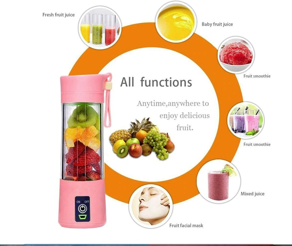 Portable Juicer Juice Smoothie Smothie Maker Smoothie Blender Extractor