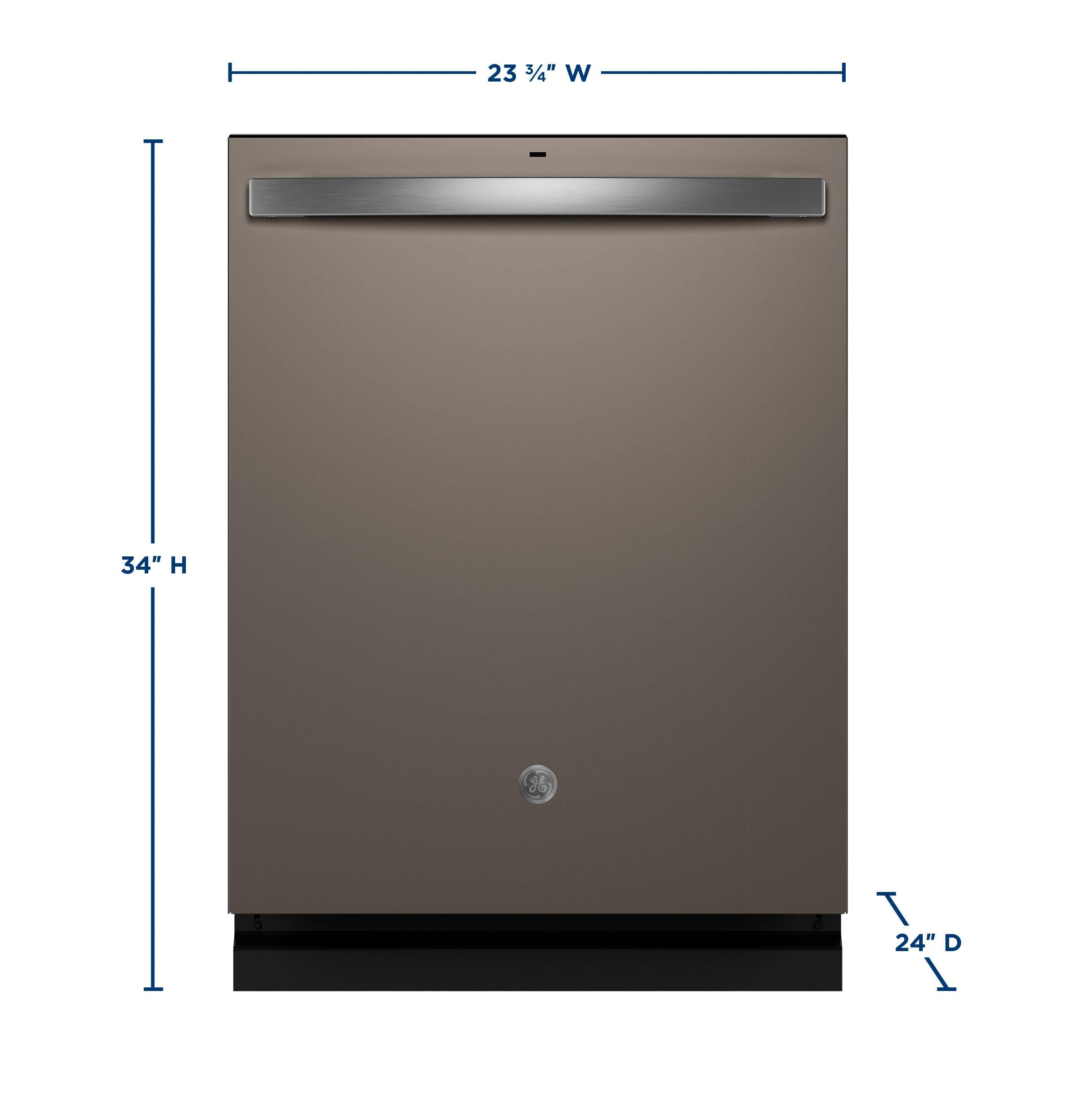 Ge Appliances GDT650SMVES Ge® Fingerprint Resistant Top Control With Stainless Steel Interior Dishwasher With Sanitize Cycle