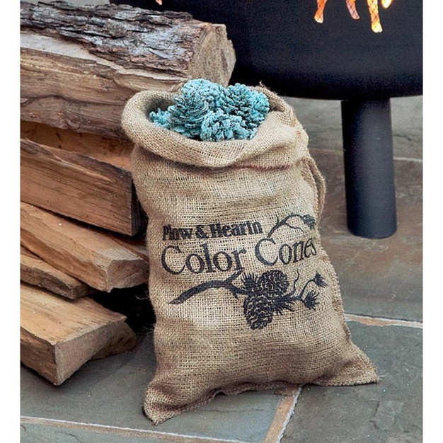 Plow amp Hearth Color changing Fireplace Color Cones 5 Lb Bag