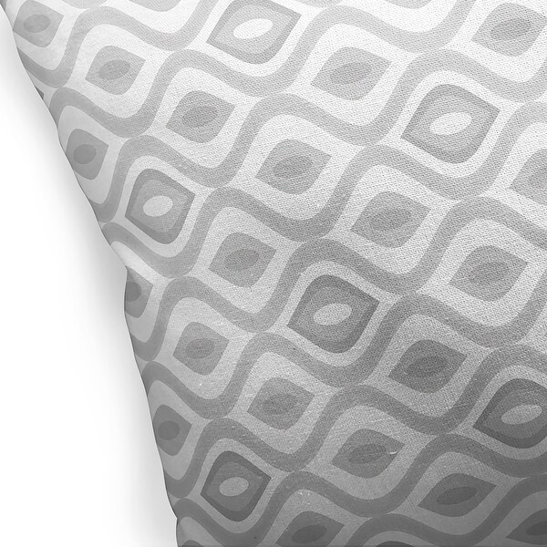 YE LIGHT GREY Indoor|Outdoor Pillow By Terri Ellis