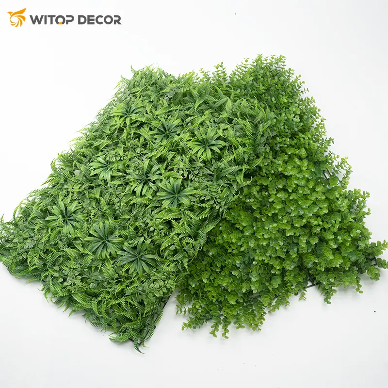 Factory Price Garden Supplies Vertical Faux Grass Wall Artificial Boxwood Hedge Wall Decor