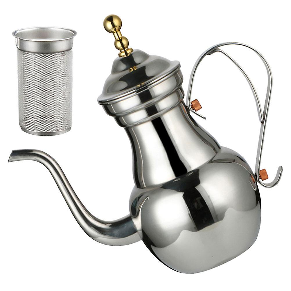 Hand Brewing Coffee Pot Long Spout Coffee Kettle Middle Eastern Style Tea Kettle Coffee Pot(1.5l)