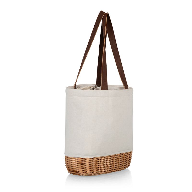 Picnic Time Pico Willow and Canvas Lunch Basket