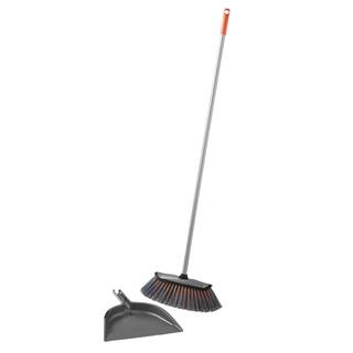 HDX Smooth Sweep Indoor Angle Broom with Dustpan 2060