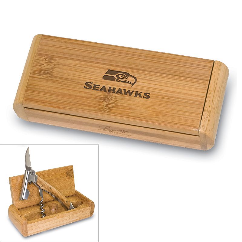 Picnic Time Seattle Seahawks Elan Corkscrew Set