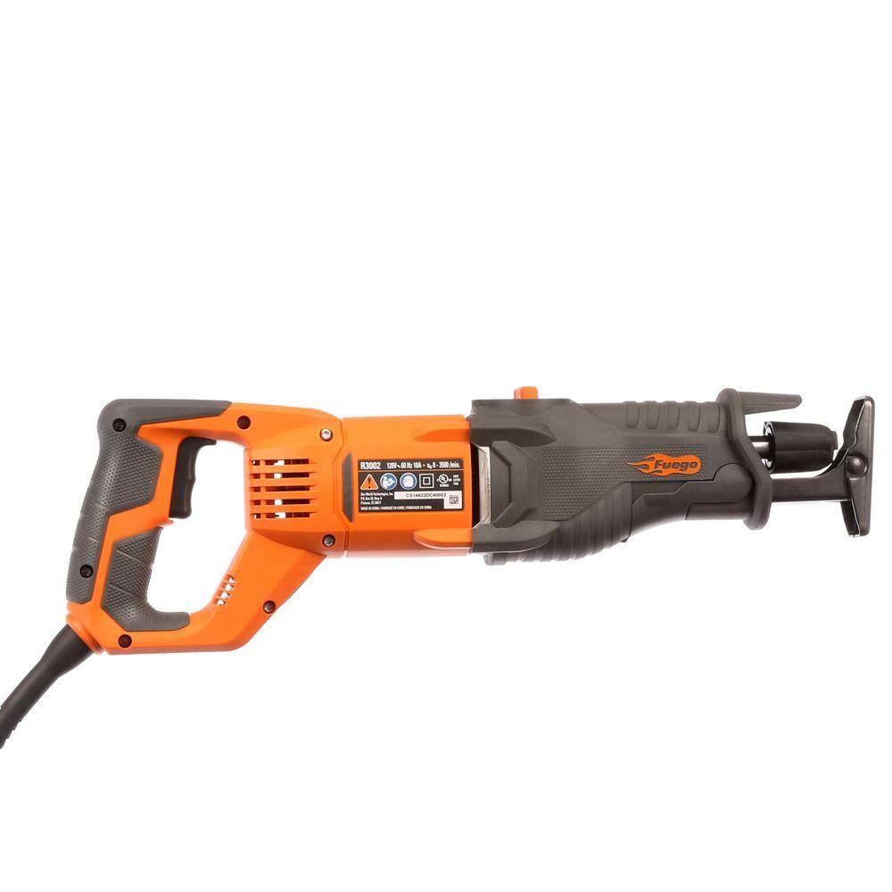 RIDGID Fuego 10 Amp Corded Orbital Reciprocating Saw R30022