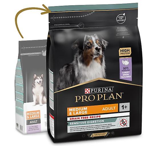 Pro Plan Grain Free Medium Large Digest Turkey (Dogs ， Dog Food ， Dry Food)