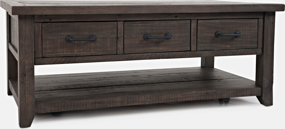 Madison County Harris Cocktail Table   Transitional   Coffee Tables   by HedgeApple  Houzz