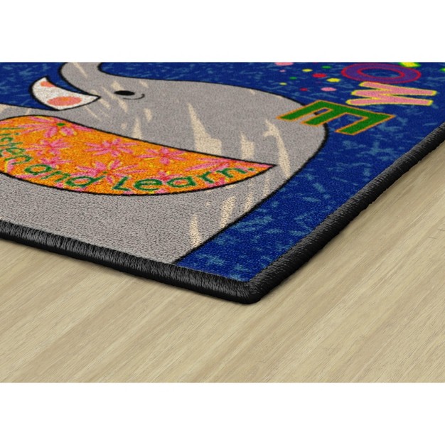 Flagship Carpets Elephant Welcome Mat 2 x27 X 3 x27