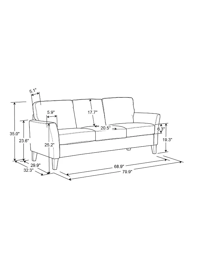 Serta Anna 80 Sofa