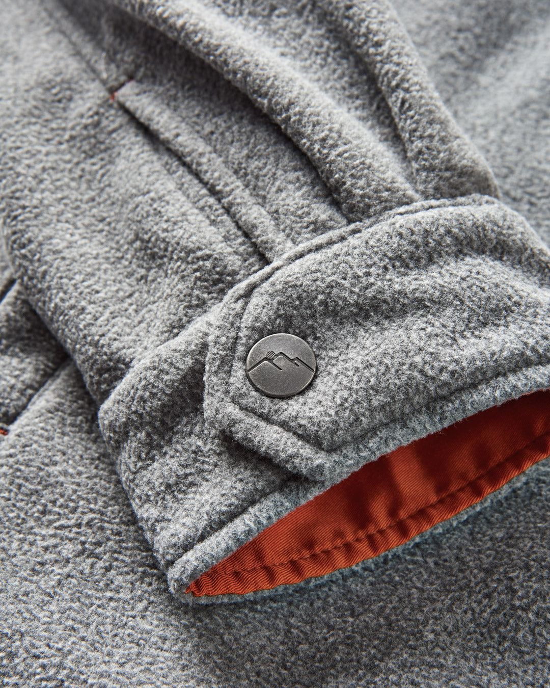 Maple Polar Fleece Shirt - Grey Marl