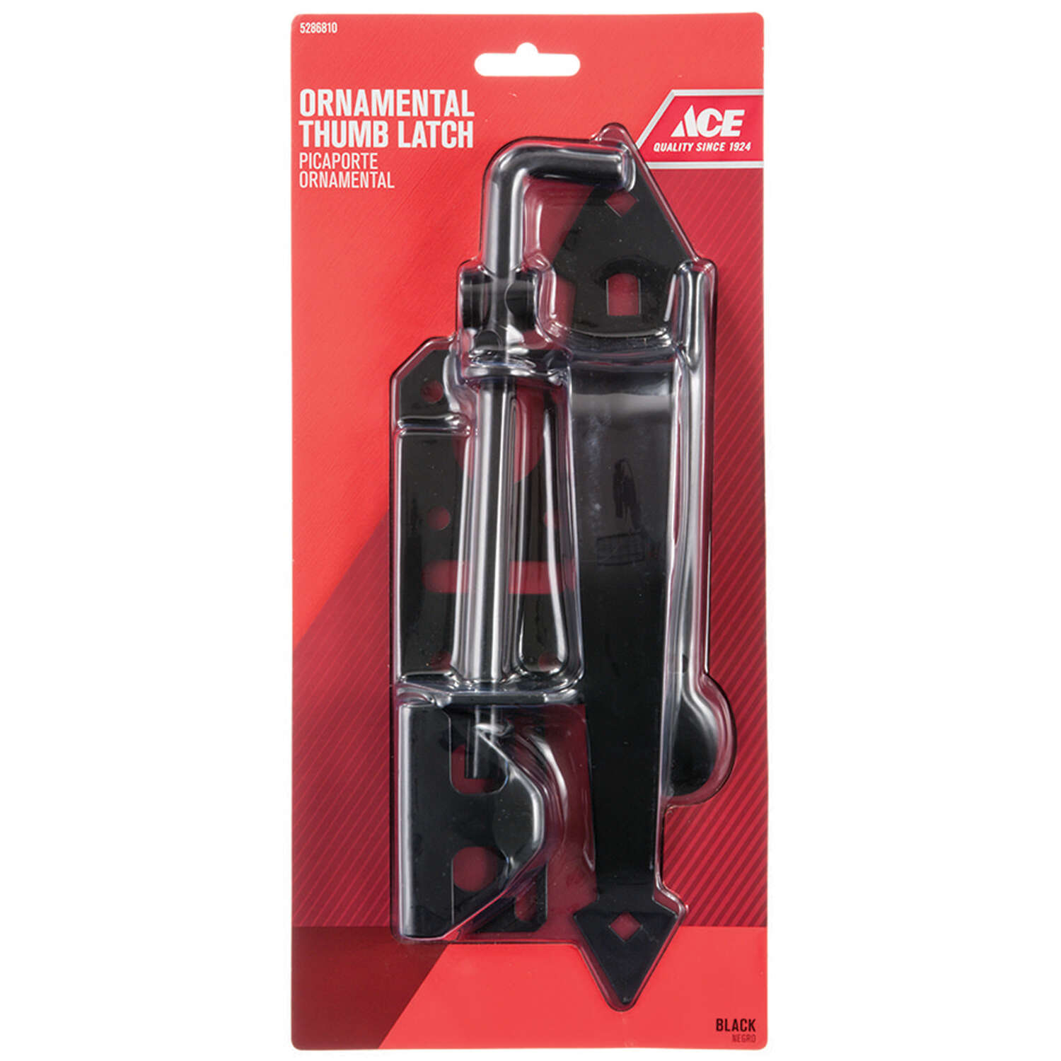 Ace 11 in. H X 3 in. W Steel Ornamental Gate Latch