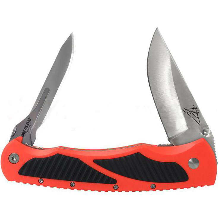 Havalon Titan Jim Shocky Signature Series 2.875 inch Folding Knife  Orange