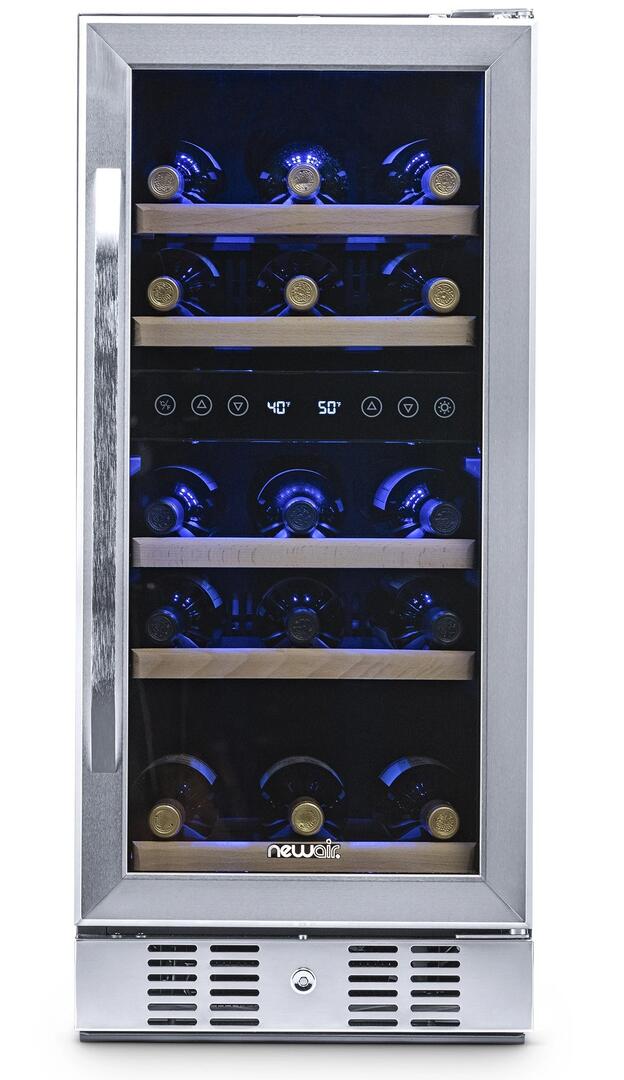 NewAir AWR290DB 15 Inch Stainless Steel Wine Cooler