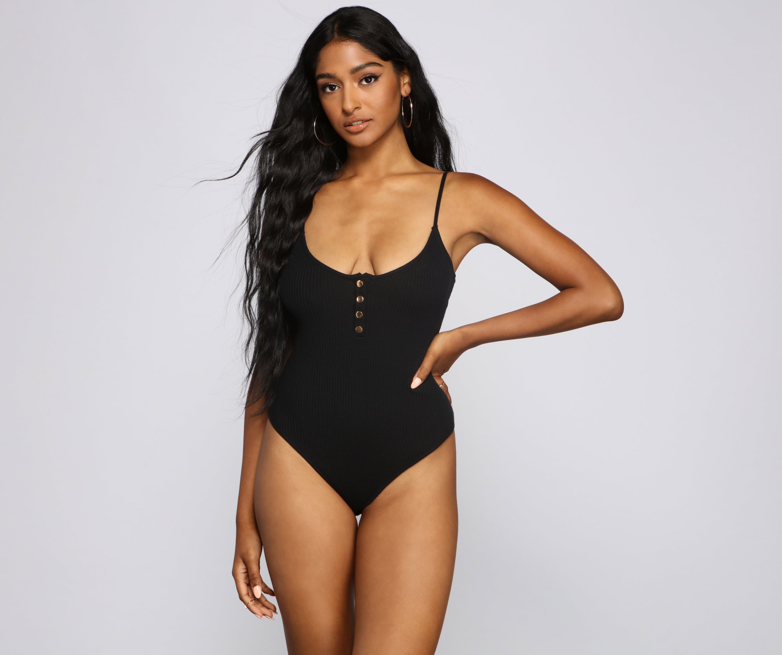 Simply Chic Sleeveless Bodysuit