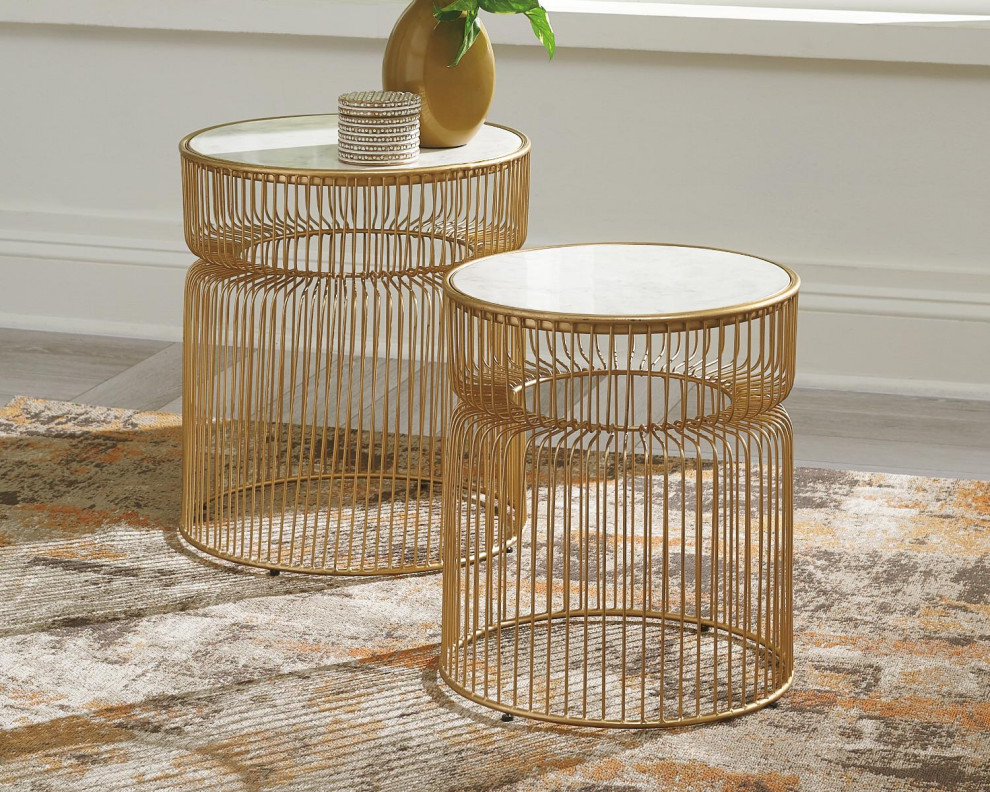 Vernway Accent Table (Set of 2)   Contemporary   Side Tables And End Tables   by Ashley Furniture Industries  Houzz