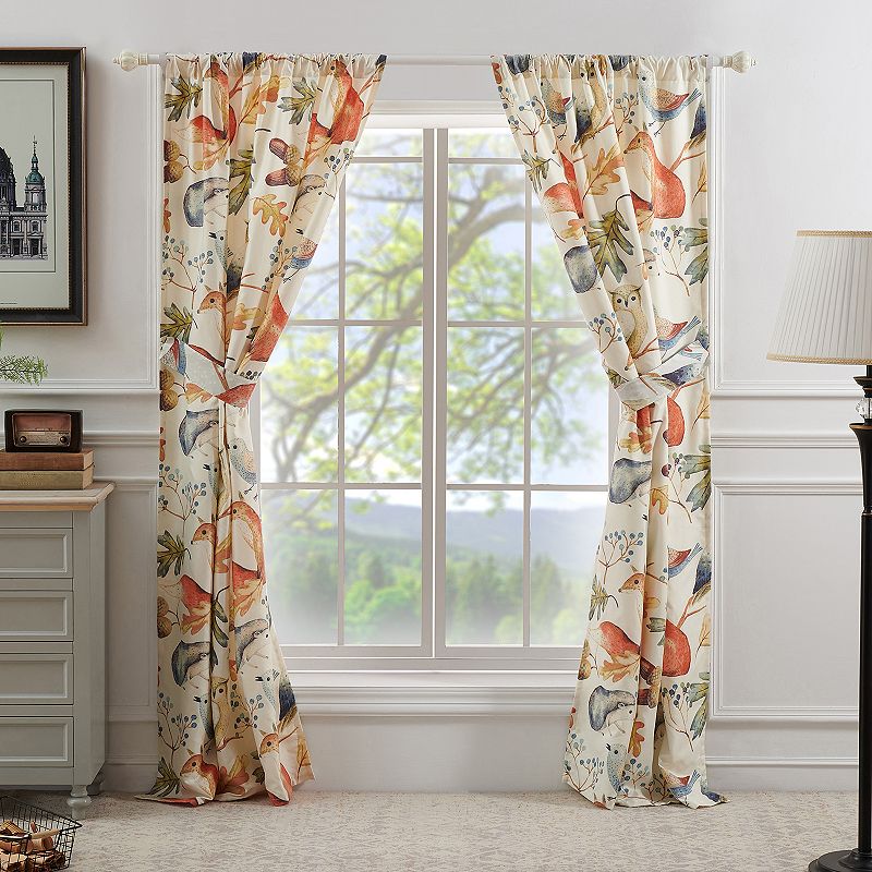 Barefoot Bungalow 2-pack Willow Window Curtains