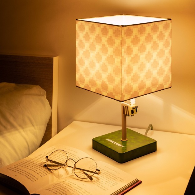 Minecraft Honeycomb Bee Table Lamp