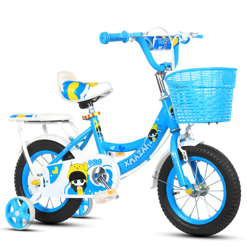 Kids Bicycle/colorful Kids Bikes with Back Rest Seat/kids Bicycle OEM Popular Cute Steel Kids Scooter 3 Wheel PVC Flashing Wheel