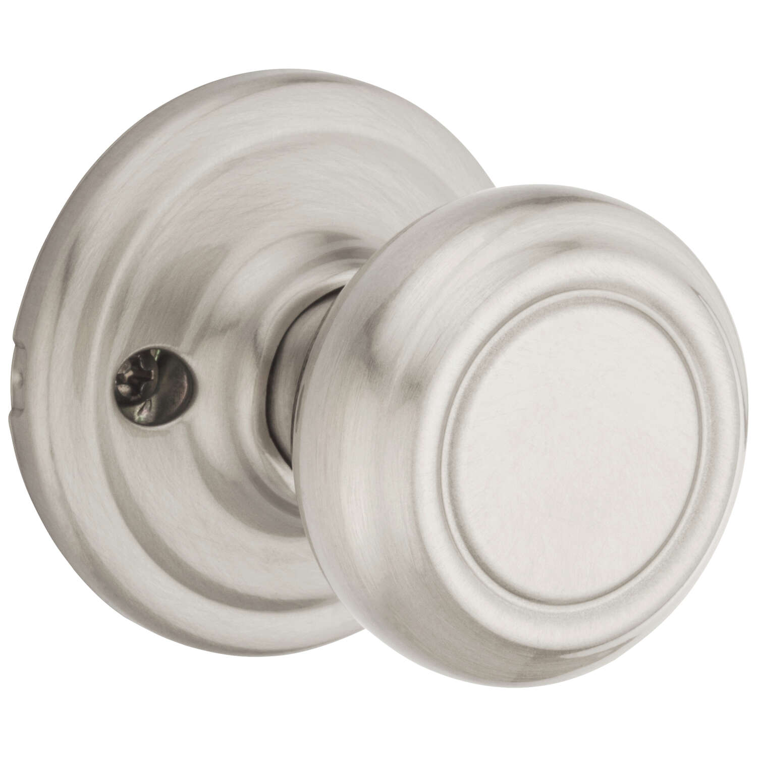 Kwikset Cameron Satin Nickel Passage Lockset 1-3/4 in.