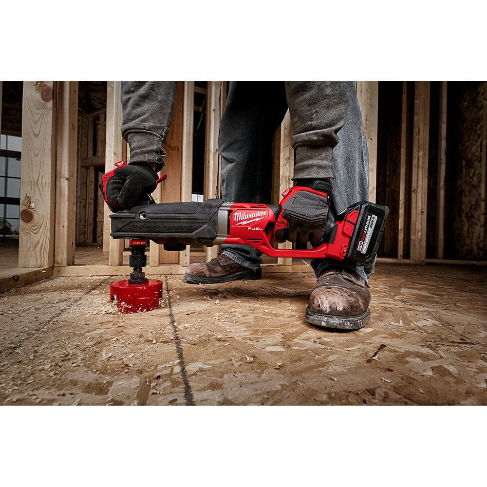 Milwaukee M18 FUEL Super Hawg Right Angle Drill with QUIK-LOK 2811-20 from Milwaukee