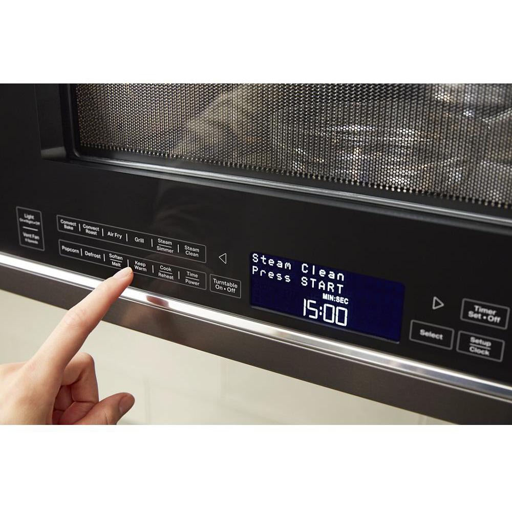 KitchenAid 1.9 cu. ft. Over-the-Range Microwave Oven with Air Fry YKMHC319LBS