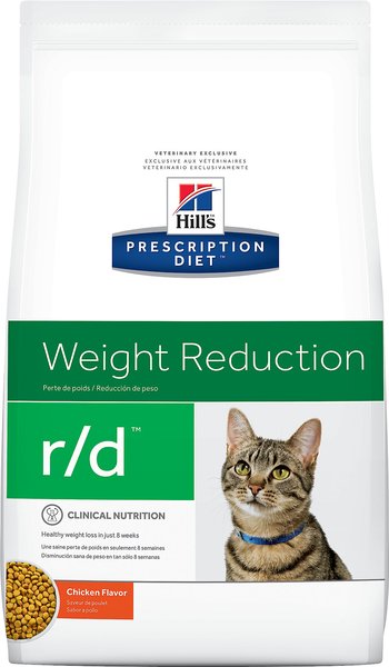 Hill's Prescription Diet r/d Weight Reduction Chicken Flavor Dry Cat Food