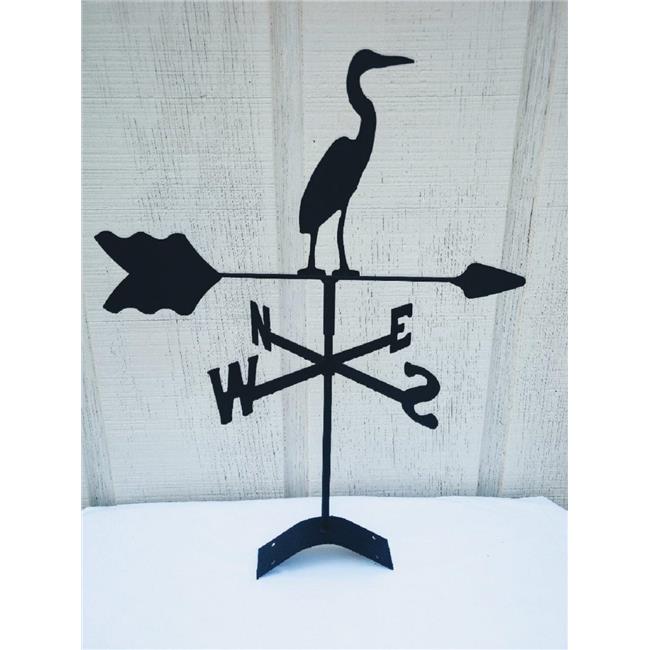 The Lazy Scroll egretroof Egret Roof Mount Weathervane