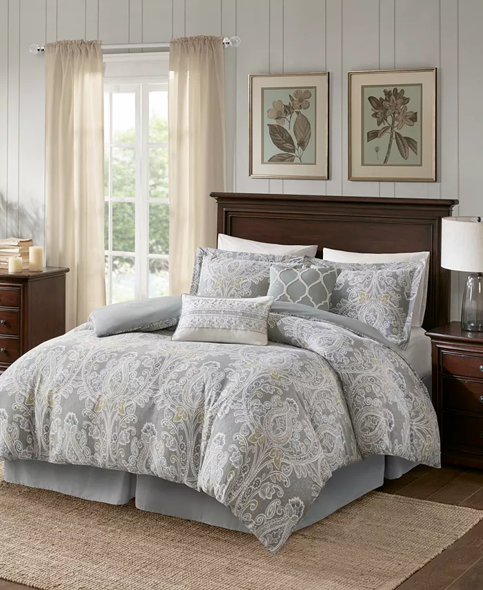 Harbor House Hallie 5-Pc. Duvet Cover Set， Full Queen