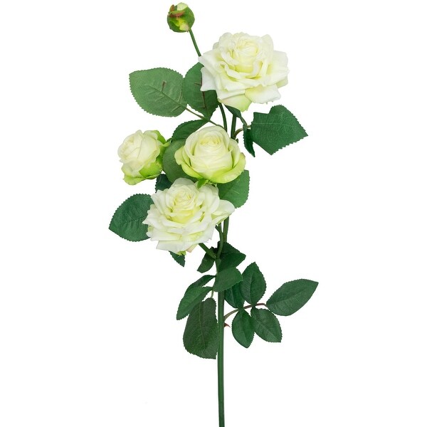 real touch™ white artificial rose floral sprays set of 6 35