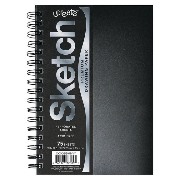 Pacon Poly Cover Sketch Book  6 x 9