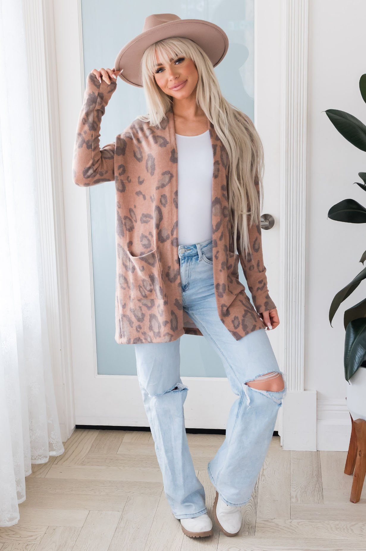 Earn Your Spots Modest Cardigan