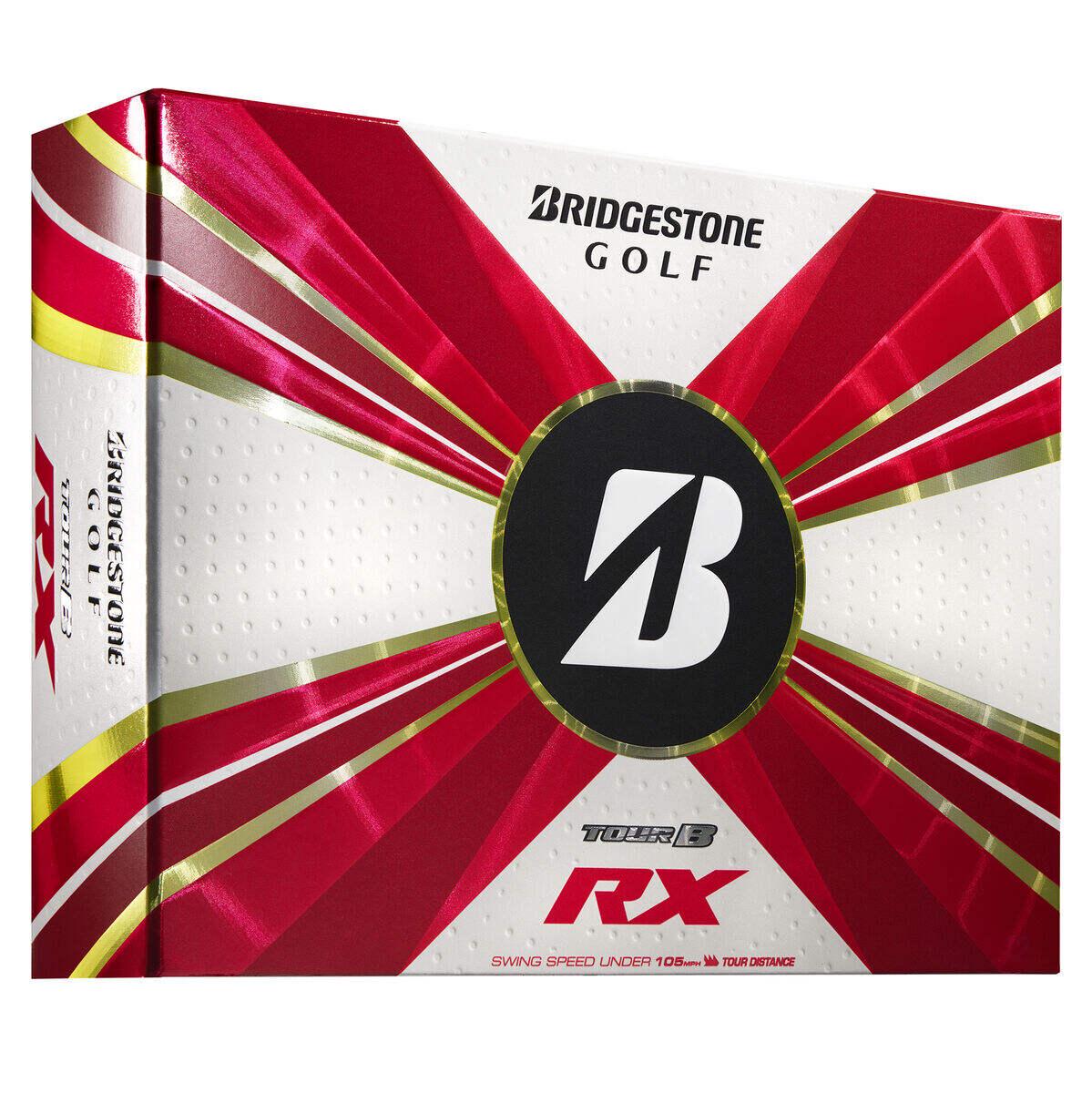 Bridgestone Tour B RX 2022 Golf Balls， 12 Pack， White